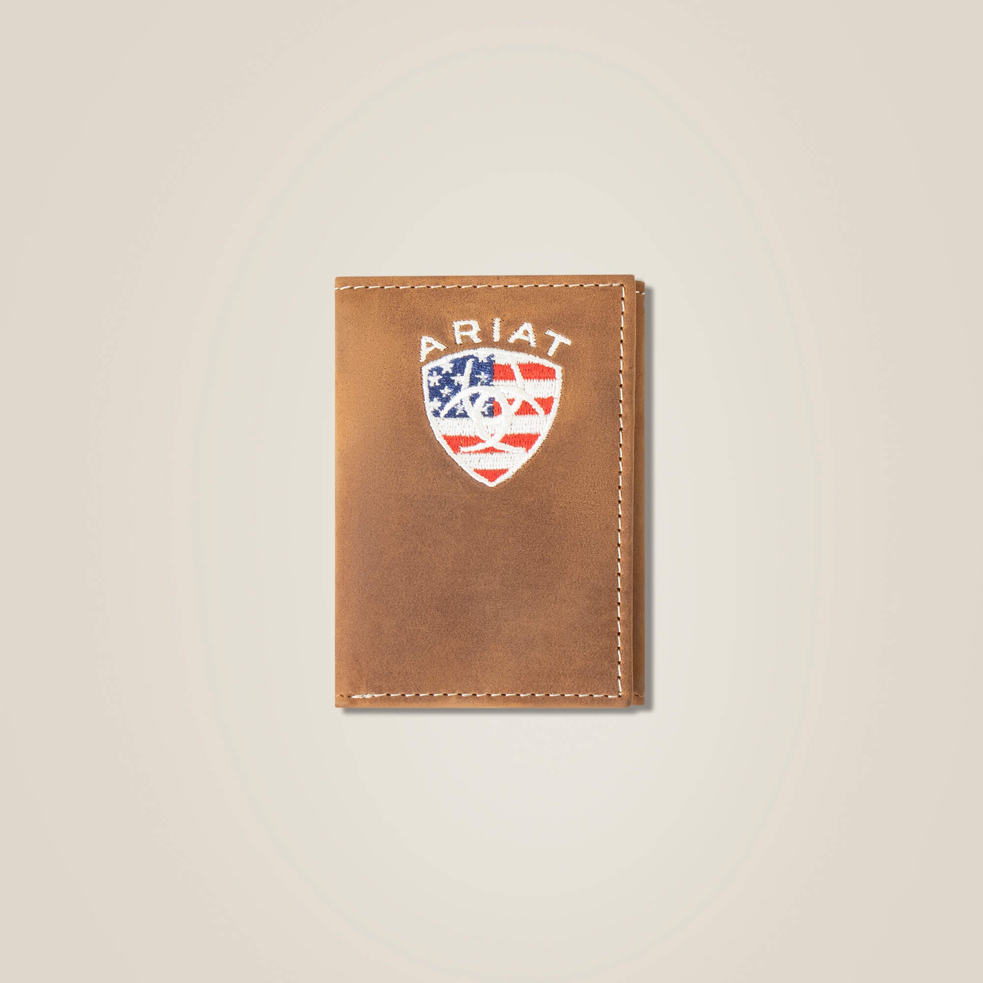 Ariat Flag Shield Trifold Wallet Online