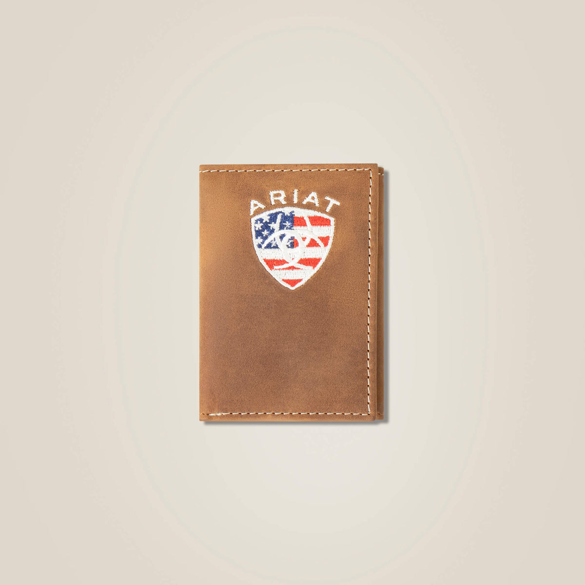 Ariat Flag Shield Trifold Wallet Online