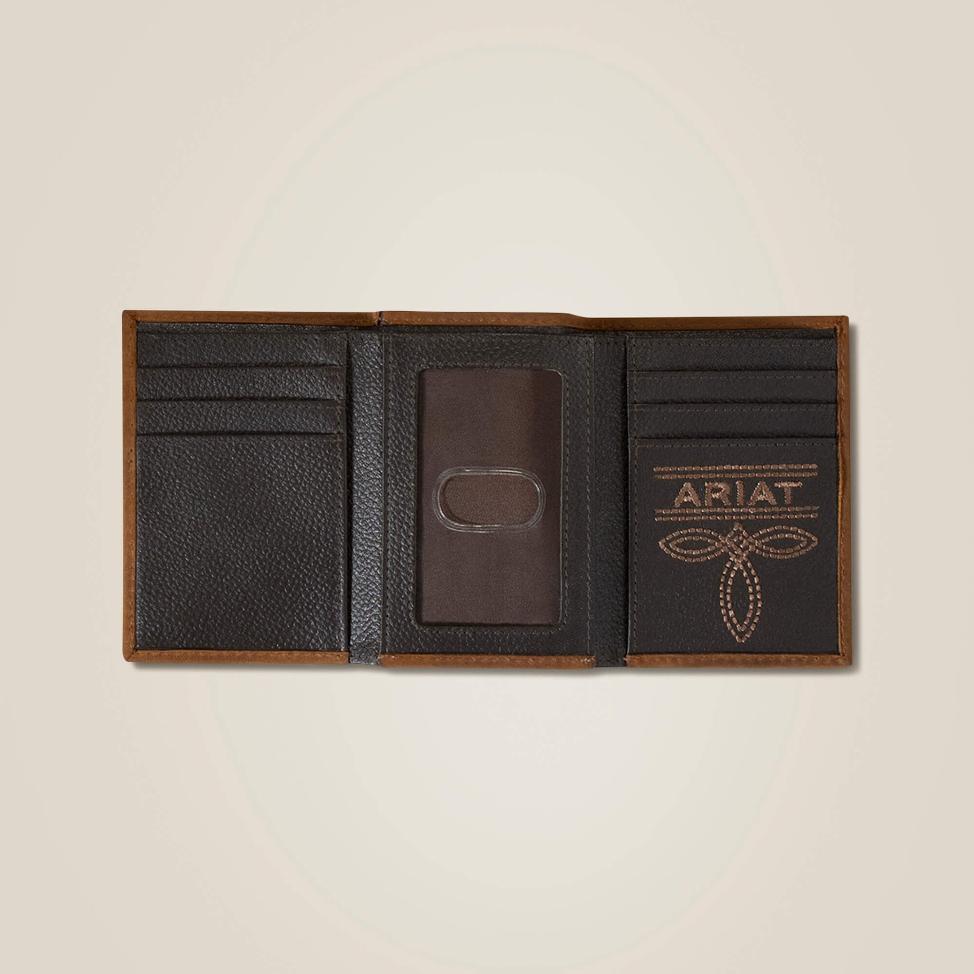 Ariat Flag Shield Trifold Wallet Online