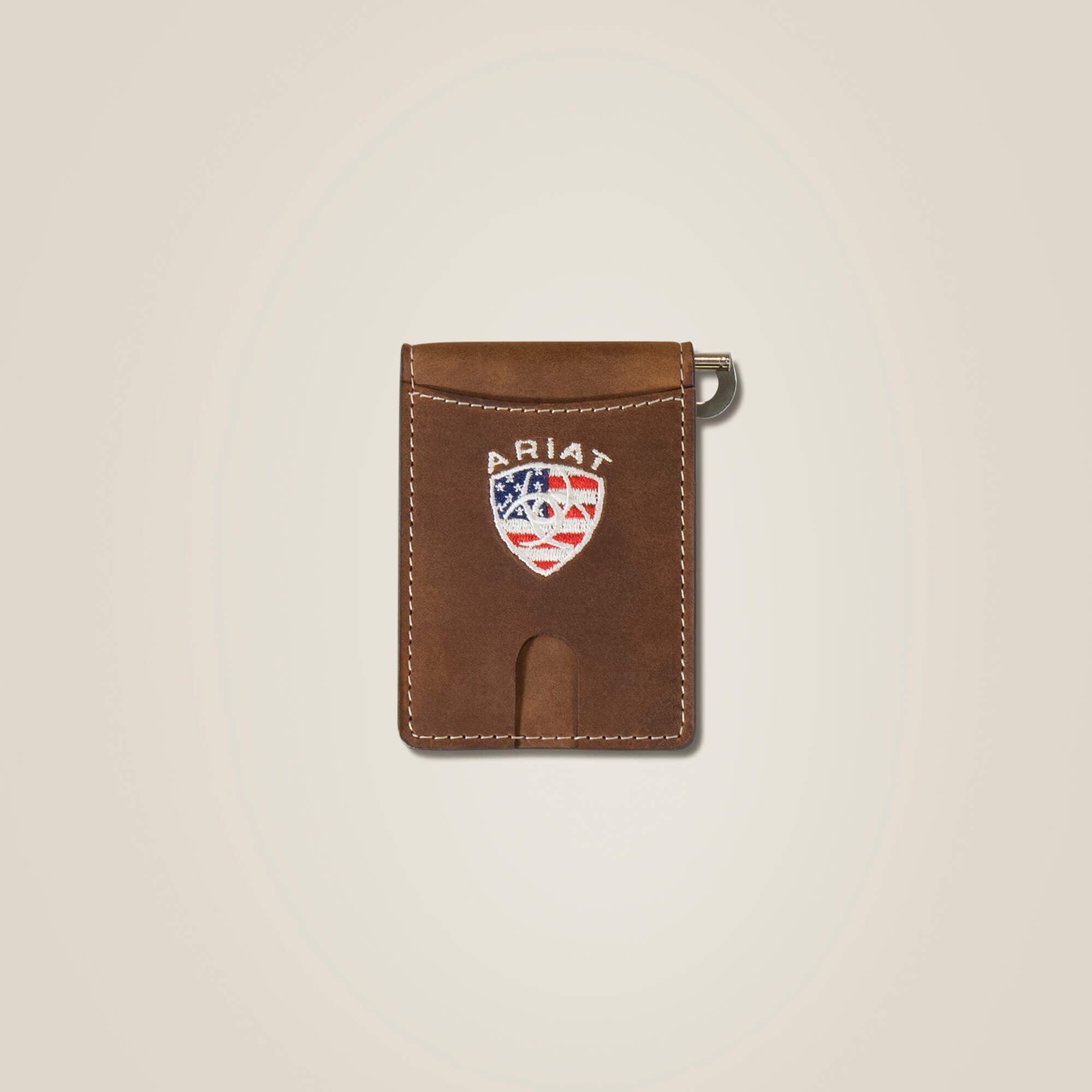Ariat Flag Shield Clip Wallet Discount
