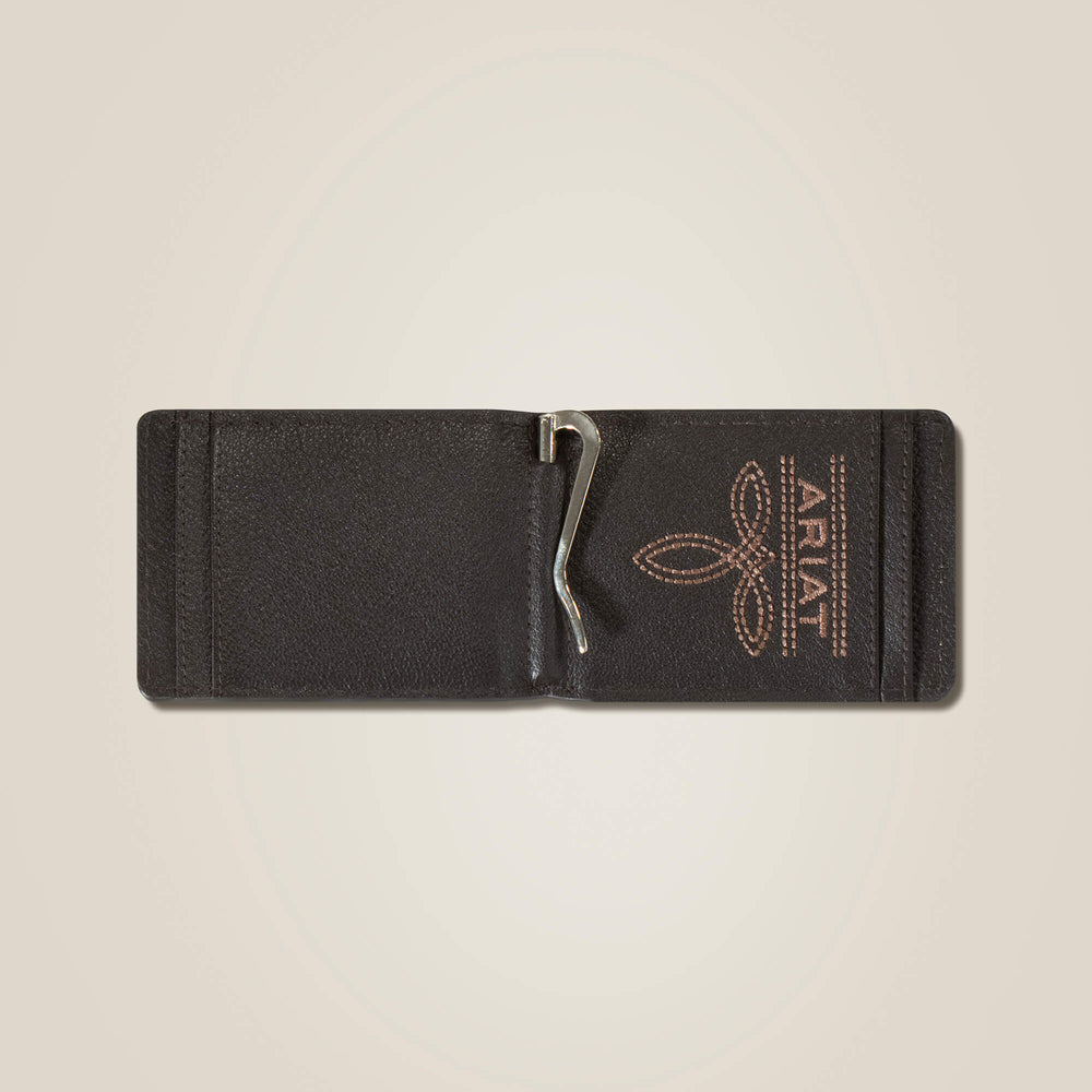 Ariat Flag Shield Clip Wallet Discount