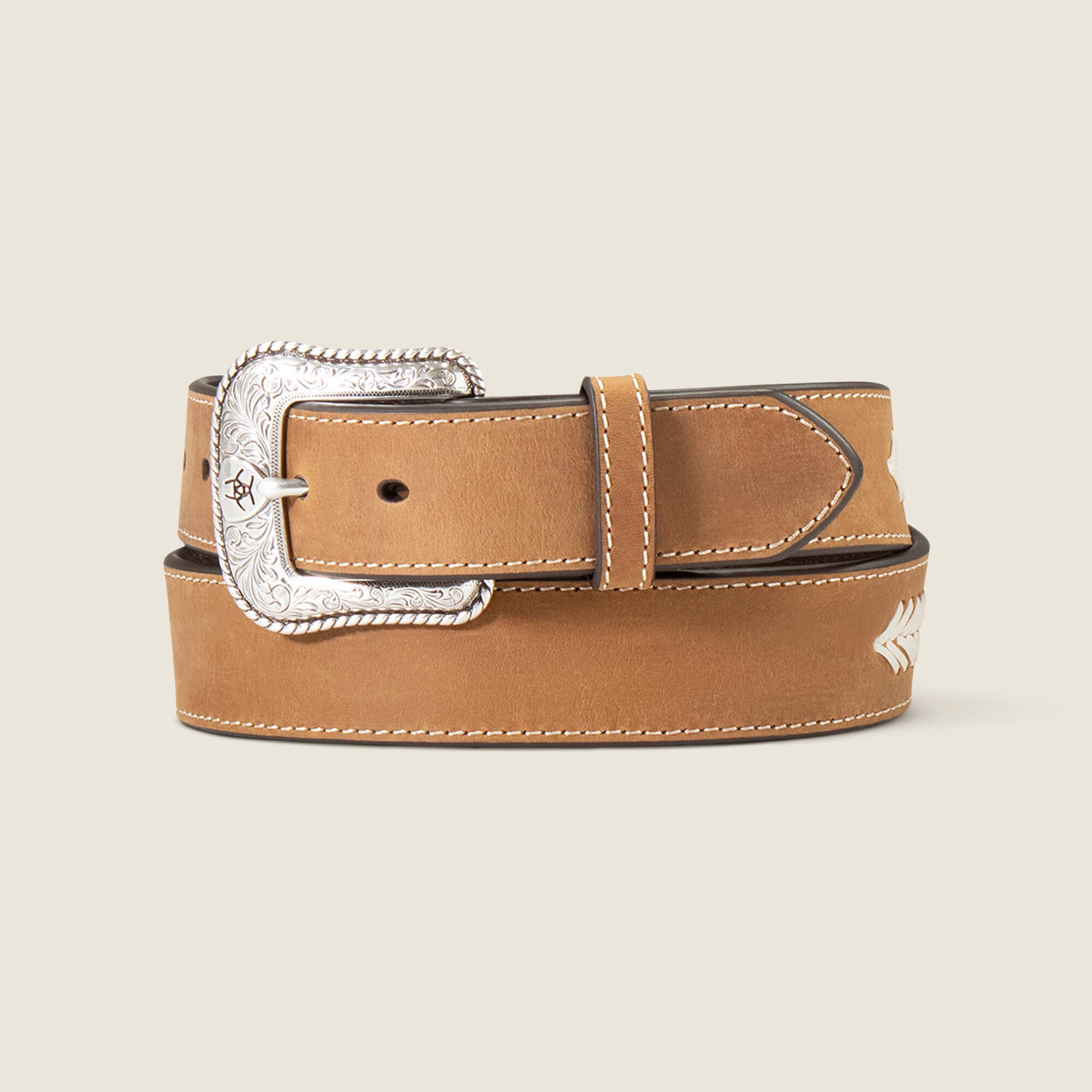 Ariat Stitched w/Conchos Belt For Sale