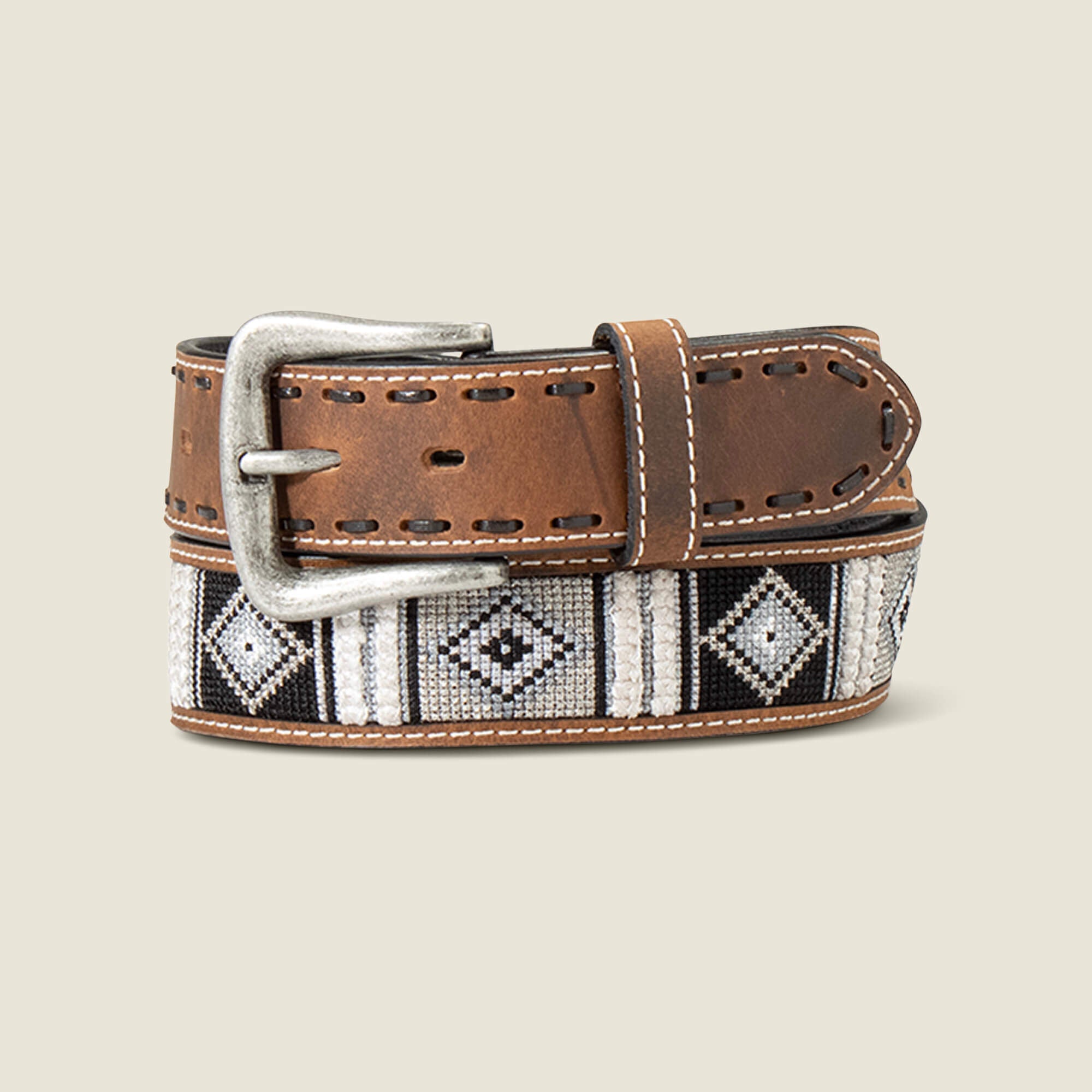 Ariat Woven Geo Inlay Belt Discount