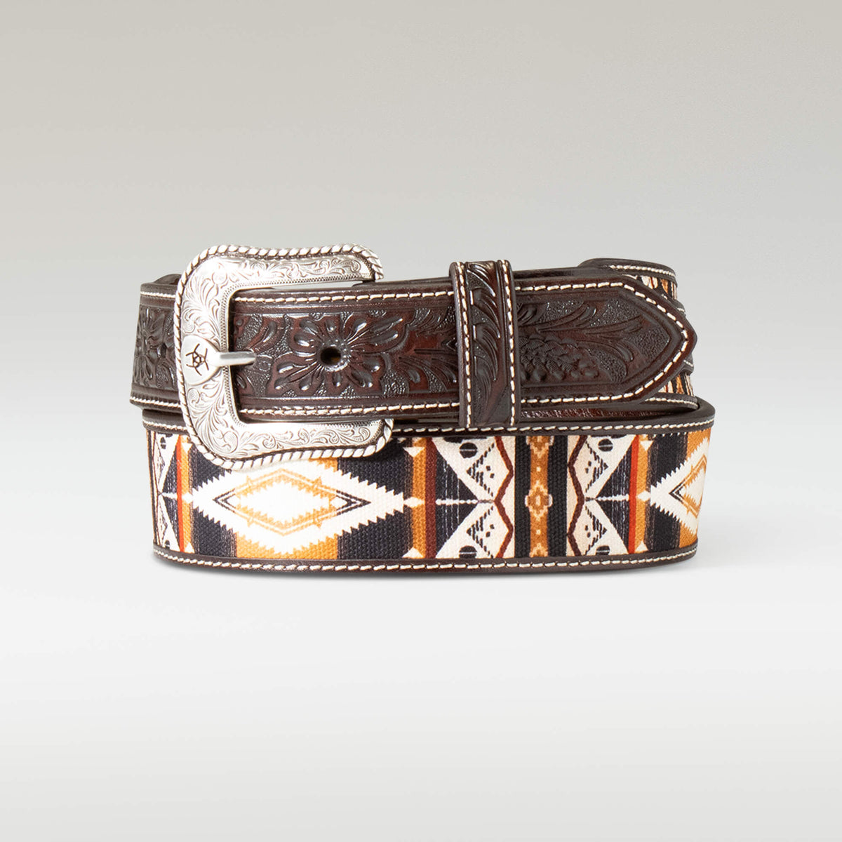 Ariat Floral Inlay Belt Discount