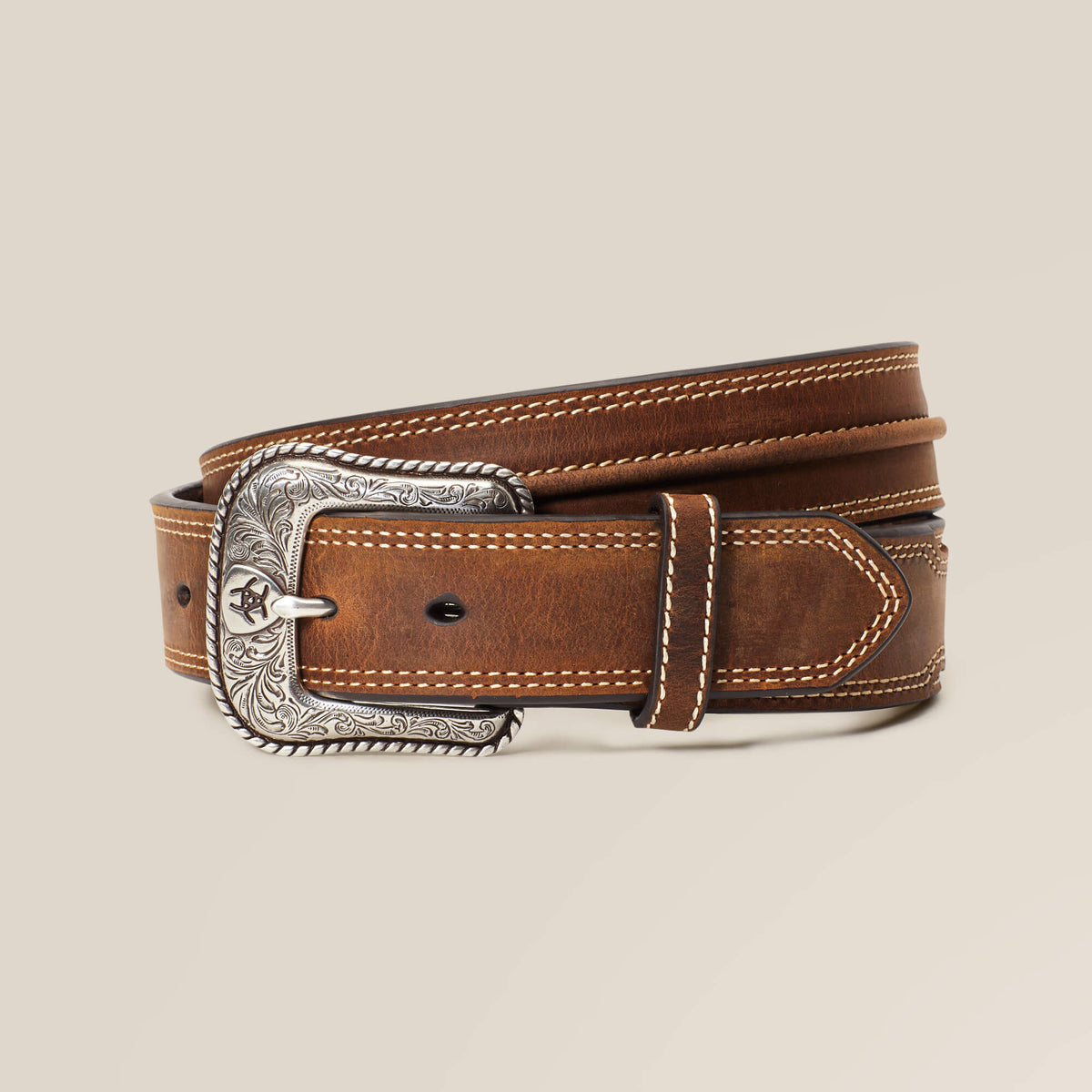 Ariat Center Ridge Tan Belt Sale