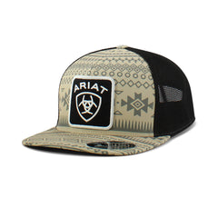 Ariat southwest print logo patch cap For Sale