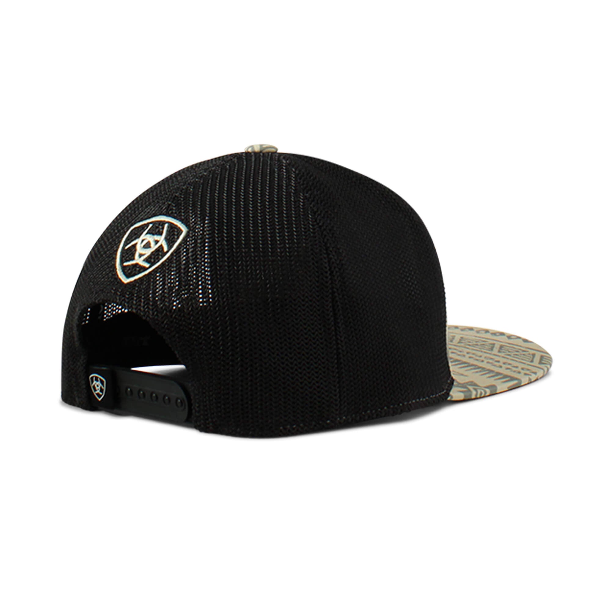 Ariat southwest print logo patch cap For Sale