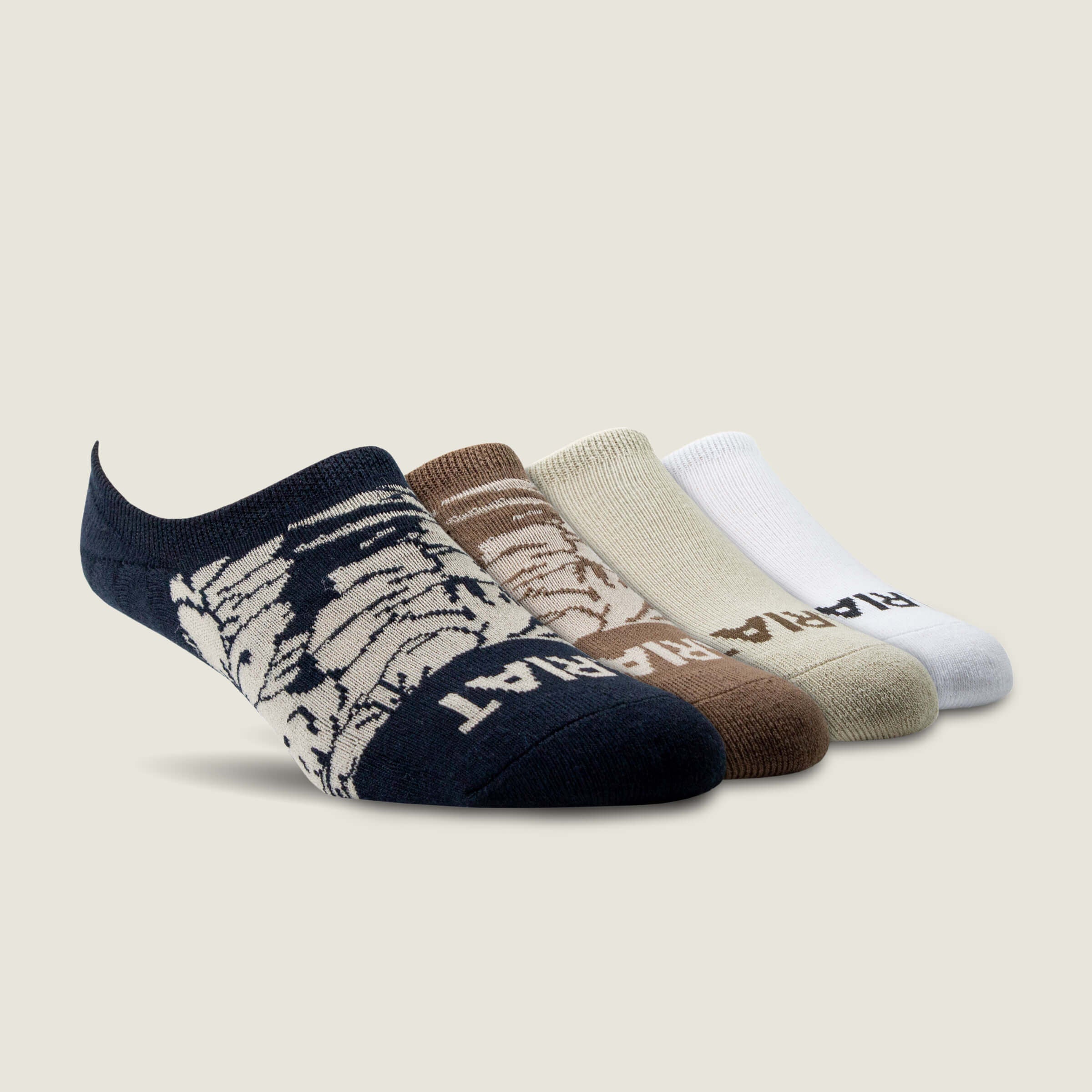 Ariat Hilo No Slip No Show Sock 4 Pair Multi Color Pack Online