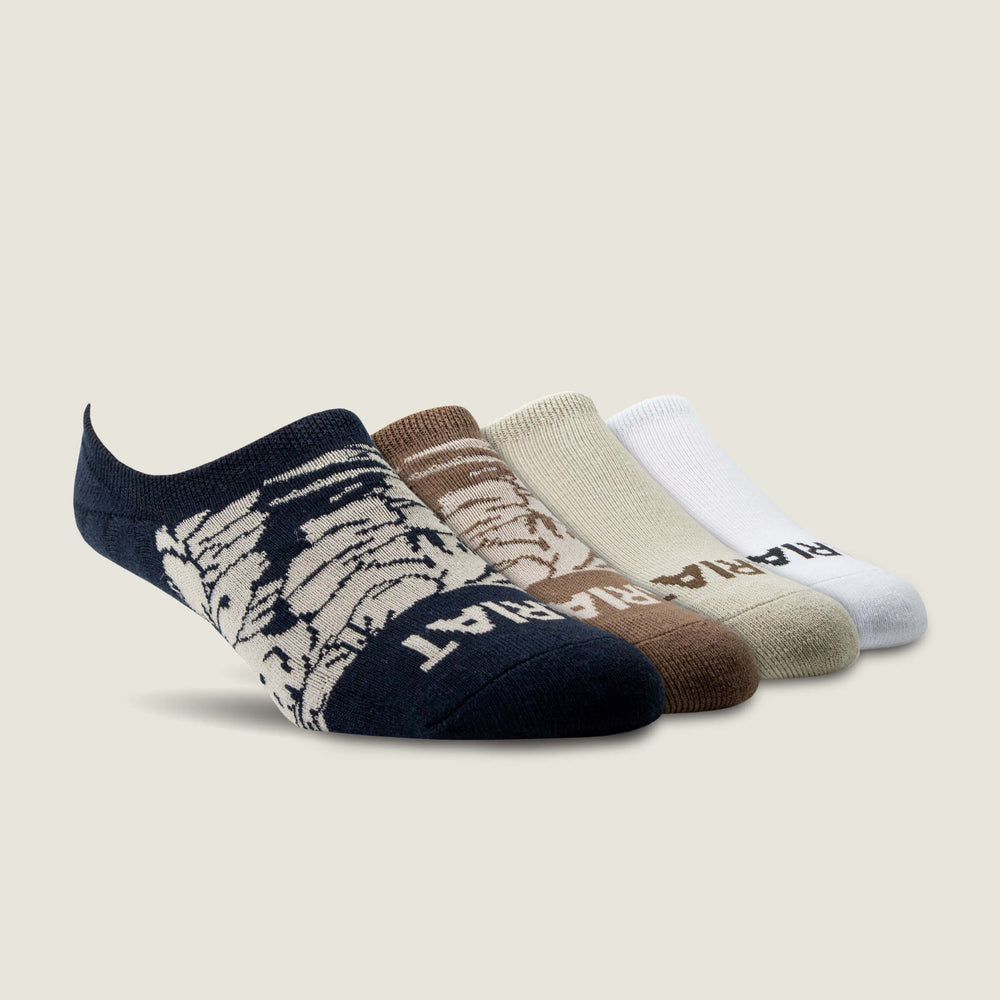 Ariat Hilo No Slip No Show Sock 4 Pair Multi Color Pack Online