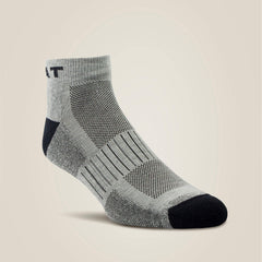 Ariat High Performance Quarter Crew Tek Work Sock 3 Pair Pack Discount