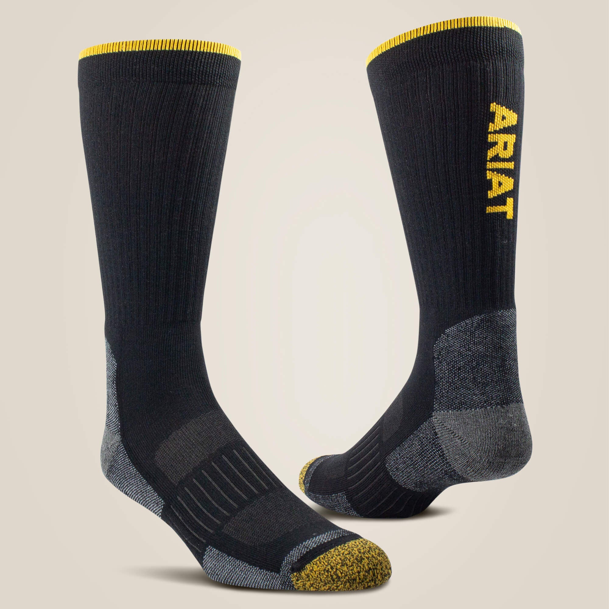 Ariat High Performance Tek Work Sock 2 Pair Pack On Sale