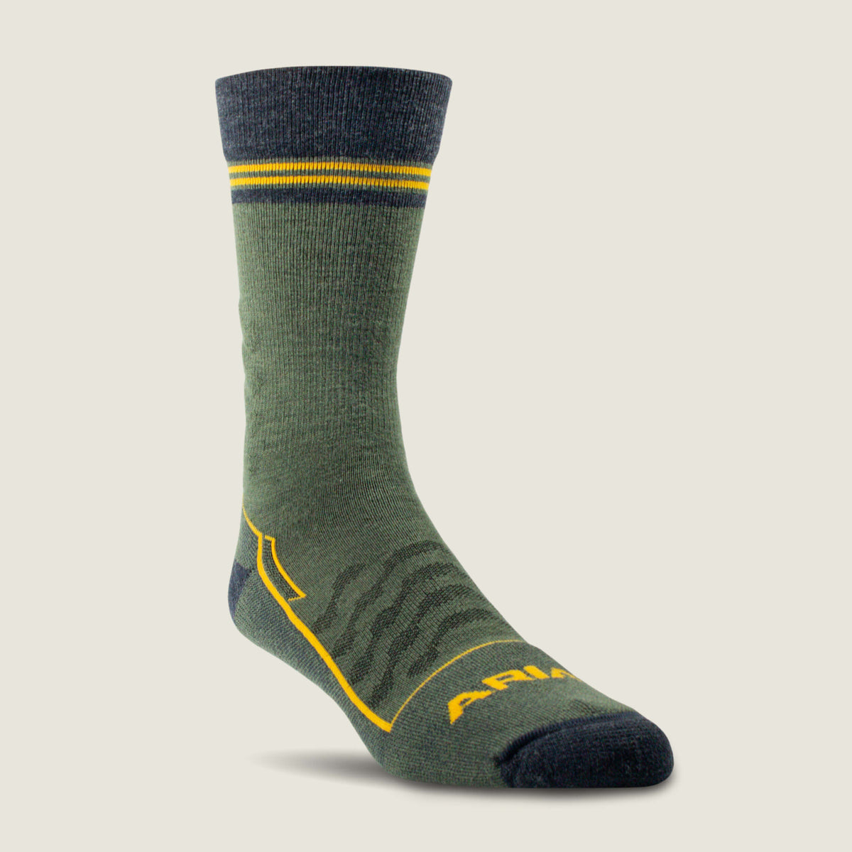 Ariat Technical Merino Wool Blend Steel Toe Work Sock Discount