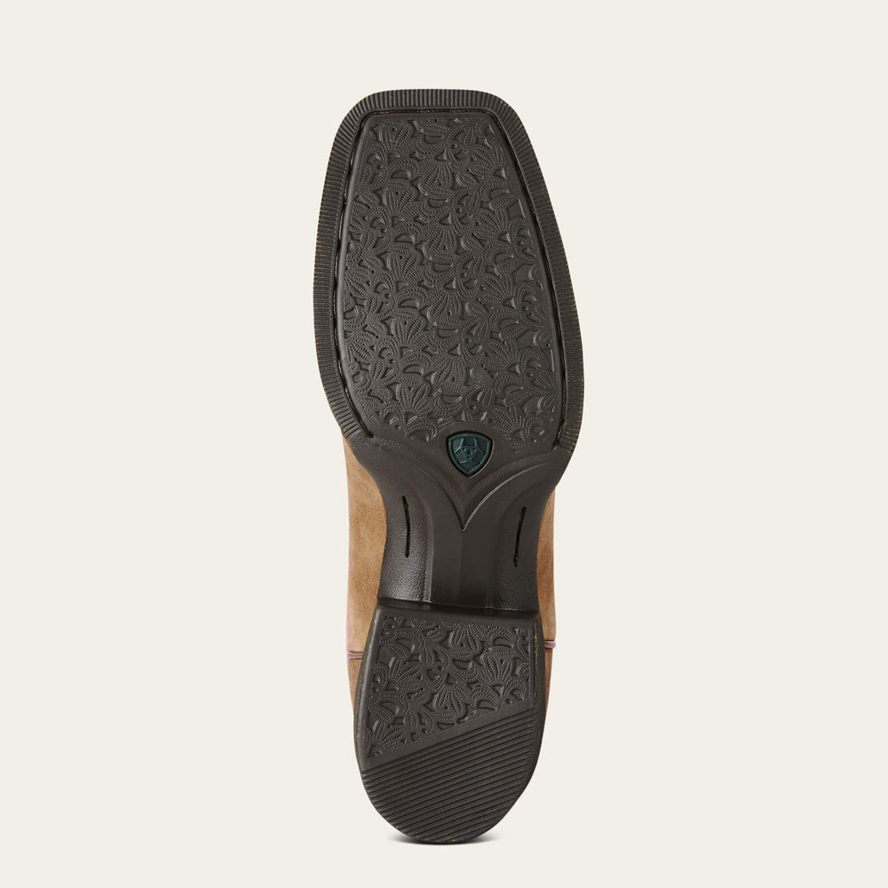 Ariat Round Up Remuda Wide Square Toe Western Boot Outlet