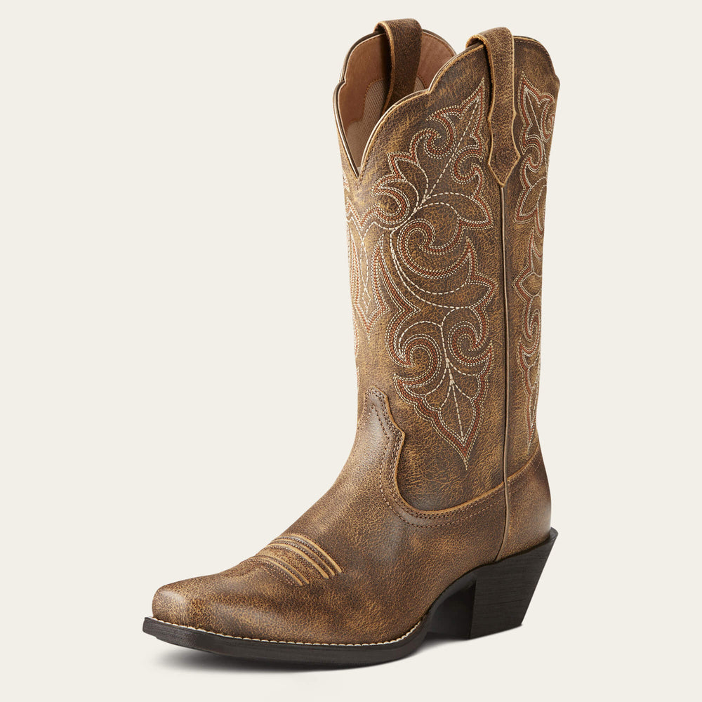 Ariat Round Up Square Toe Western Boot Sale