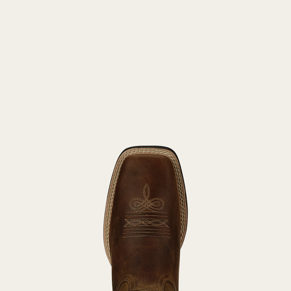 Ariat Round Up Wide Square Toe Western Boot Online