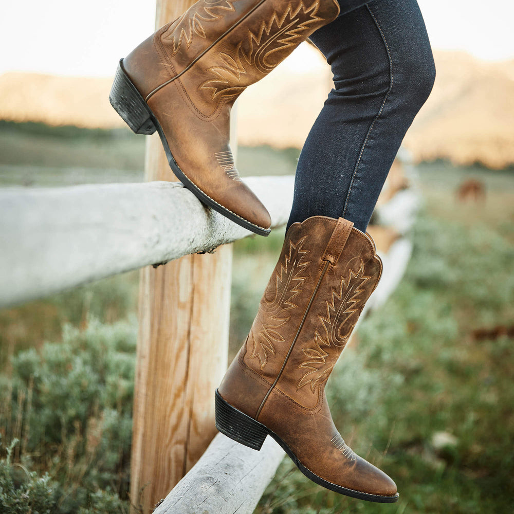 Ariat Heritage R Toe Western Boot Sale