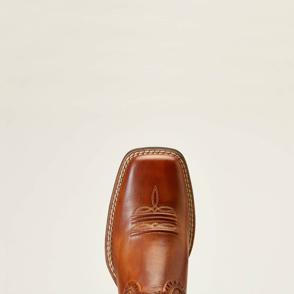 Ariat Round Up Remuda Wide Square Toe Western Boot Outlet