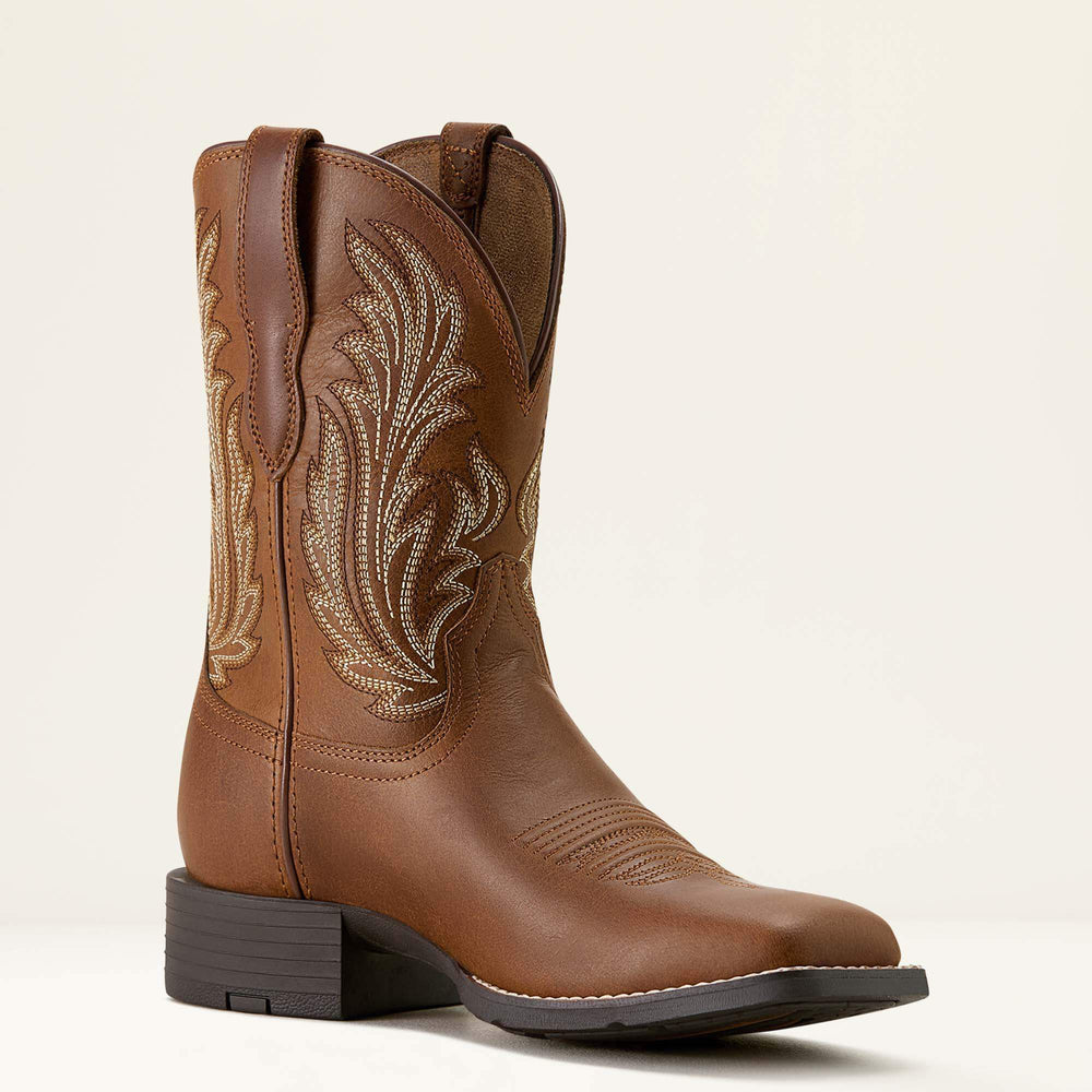 Ariat Round Up Filly Wide Square Toe Western Boot Online