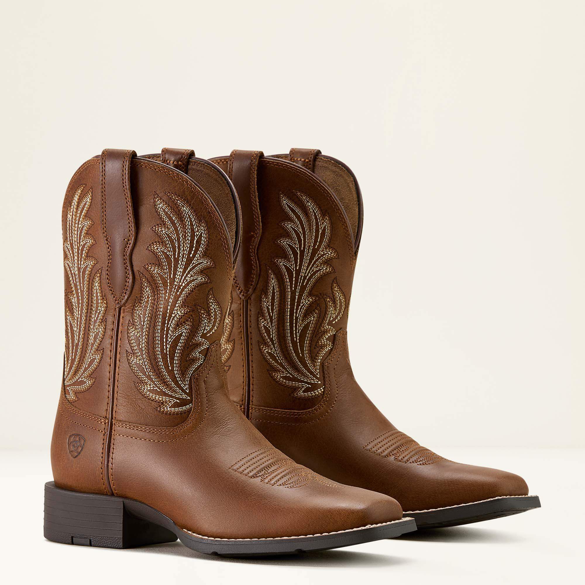 Ariat Round Up Filly Wide Square Toe Western Boot Online