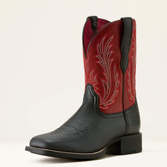 Ariat Round Up Filly Wide Square Toe Western Boot For Sale