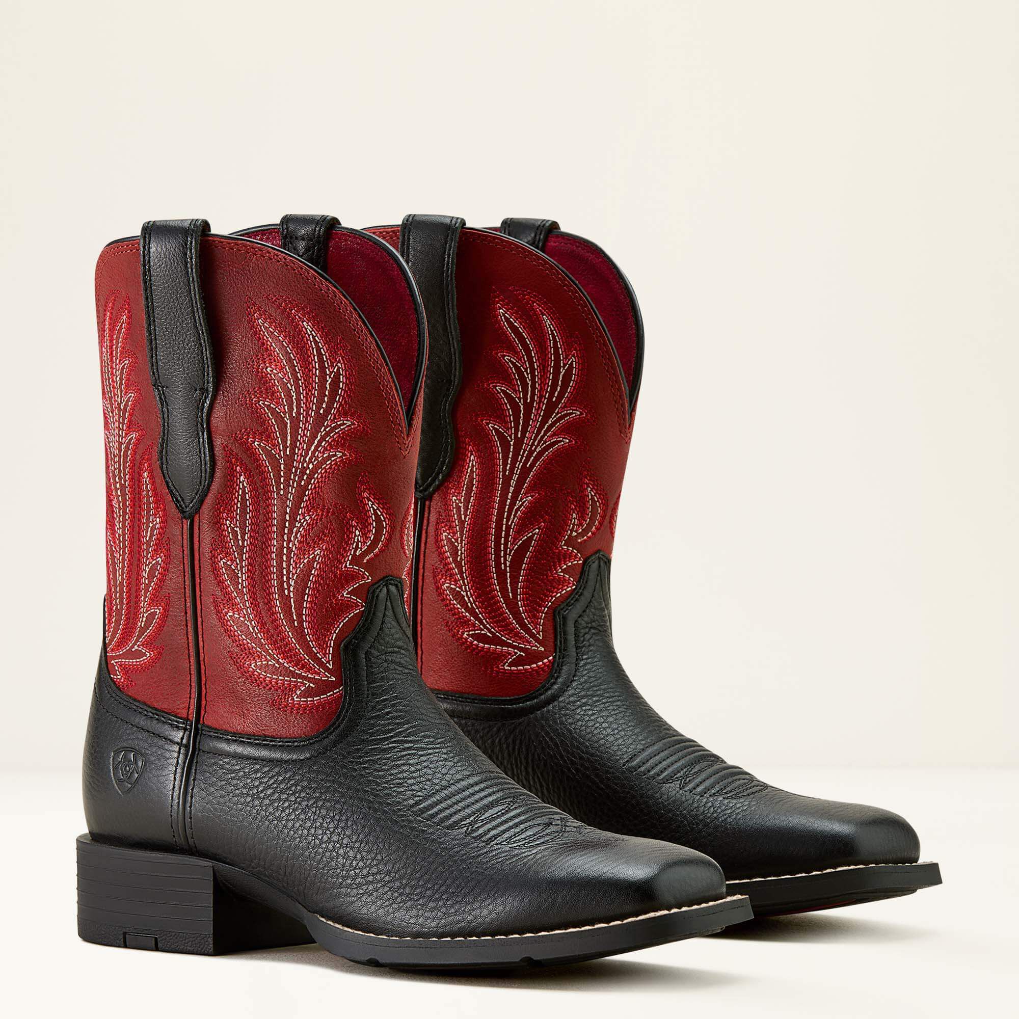 Ariat Round Up Filly Wide Square Toe Western Boot For Sale