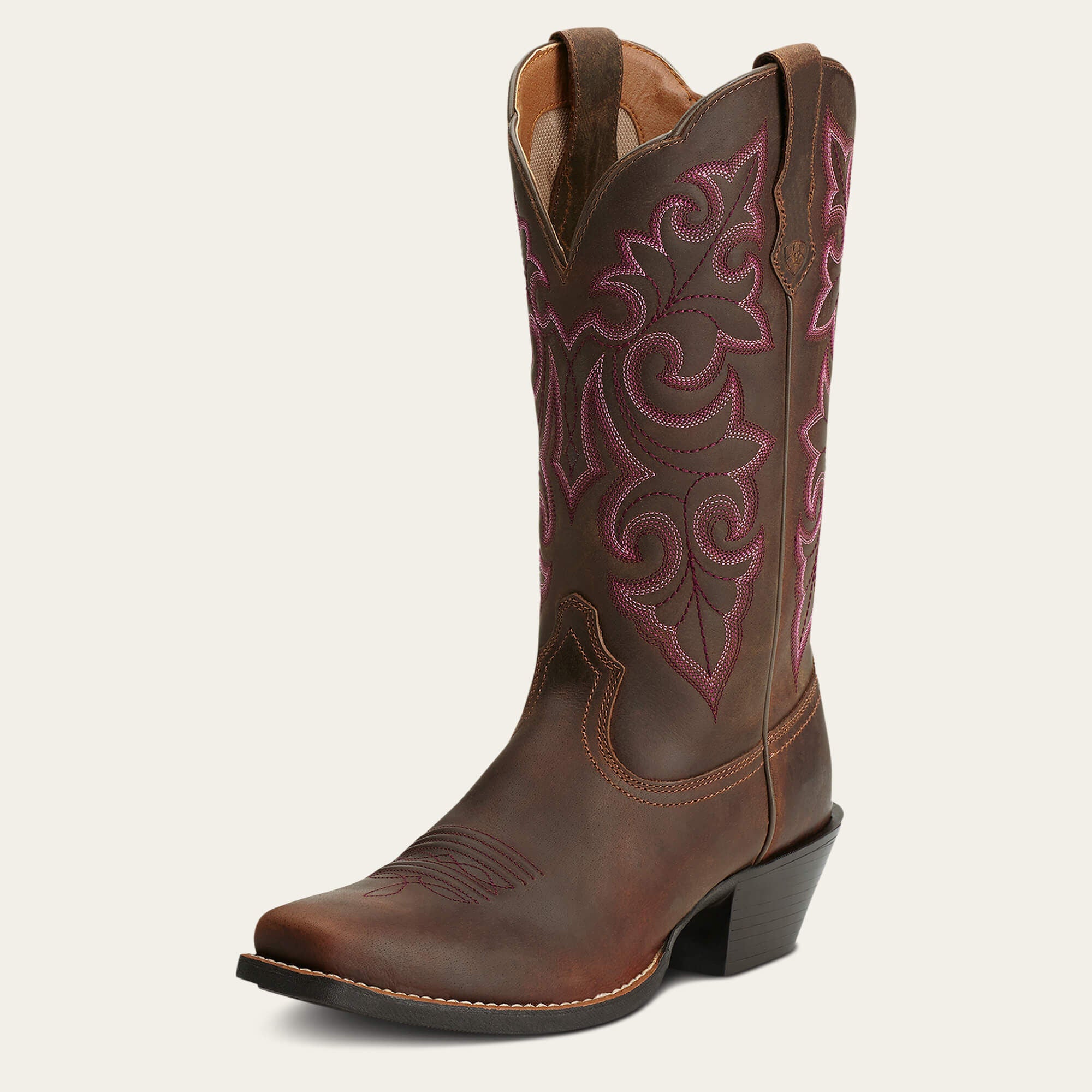 Ariat Round Up Square Toe Western Boot On Sale