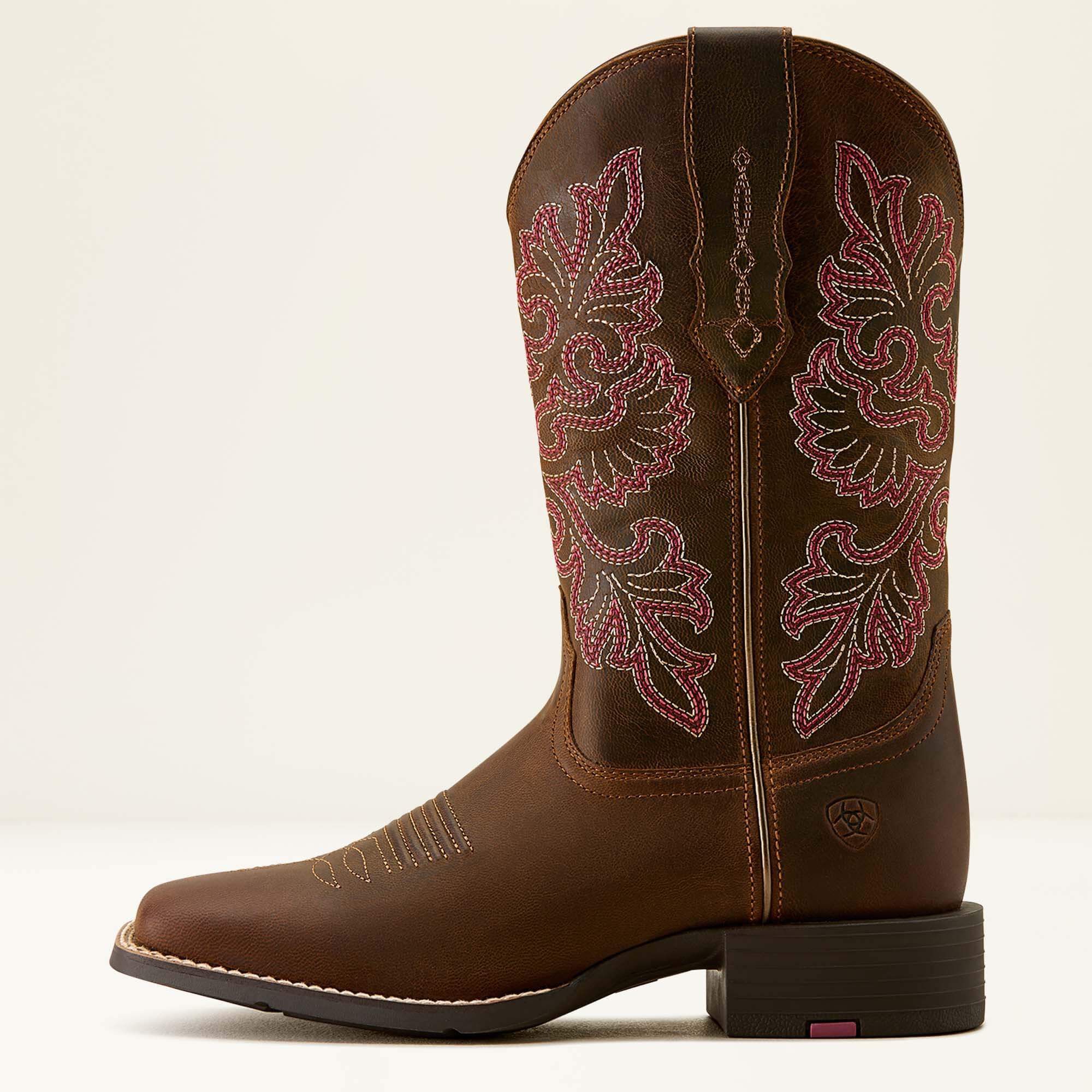 Ariat Round Up StretchFit Wide Square Toe Western Boot For Sale