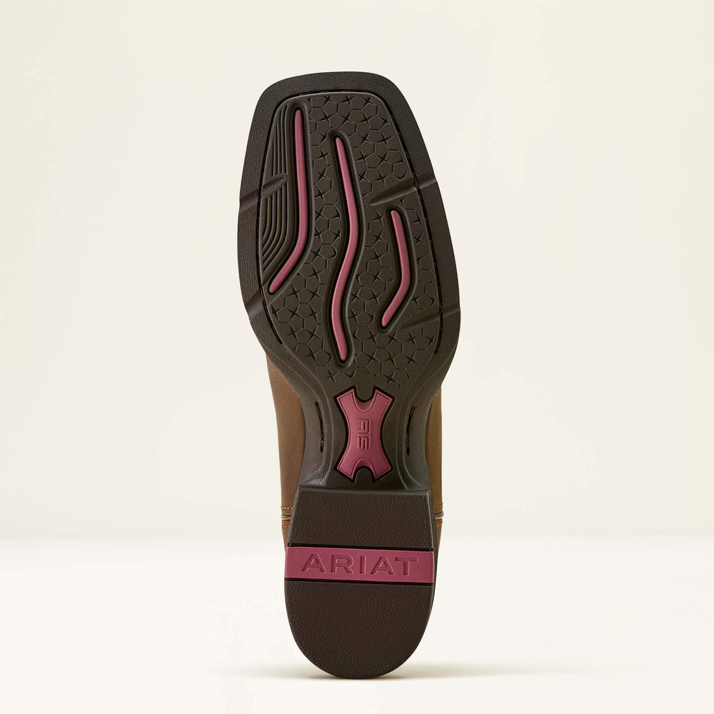 Ariat Round Up StretchFit Wide Square Toe Western Boot For Sale