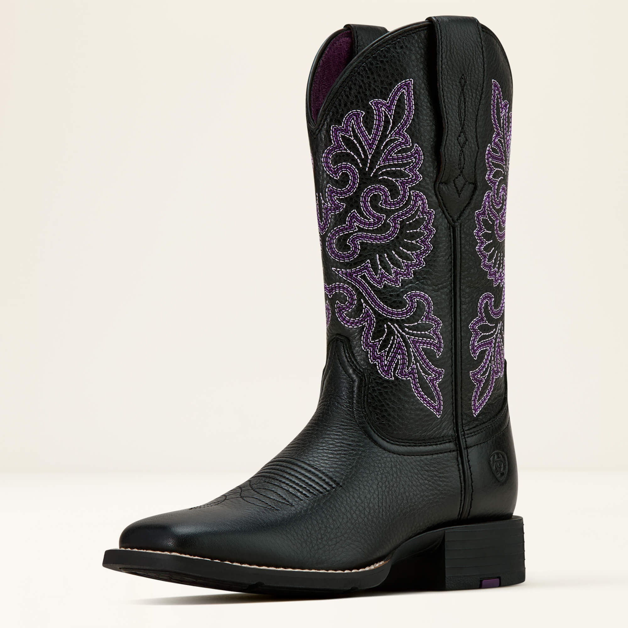 Ariat Round Up StretchFit Wide Square Toe Western Boot Discount