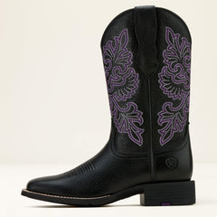 Ariat Round Up StretchFit Wide Square Toe Western Boot Discount