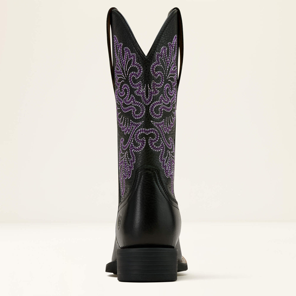 Ariat Round Up StretchFit Wide Square Toe Western Boot Discount