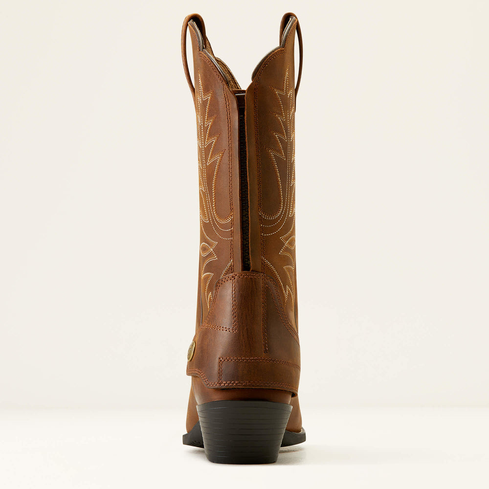 Ariat Heritage R Toe EZ Zip Western Boot Discount