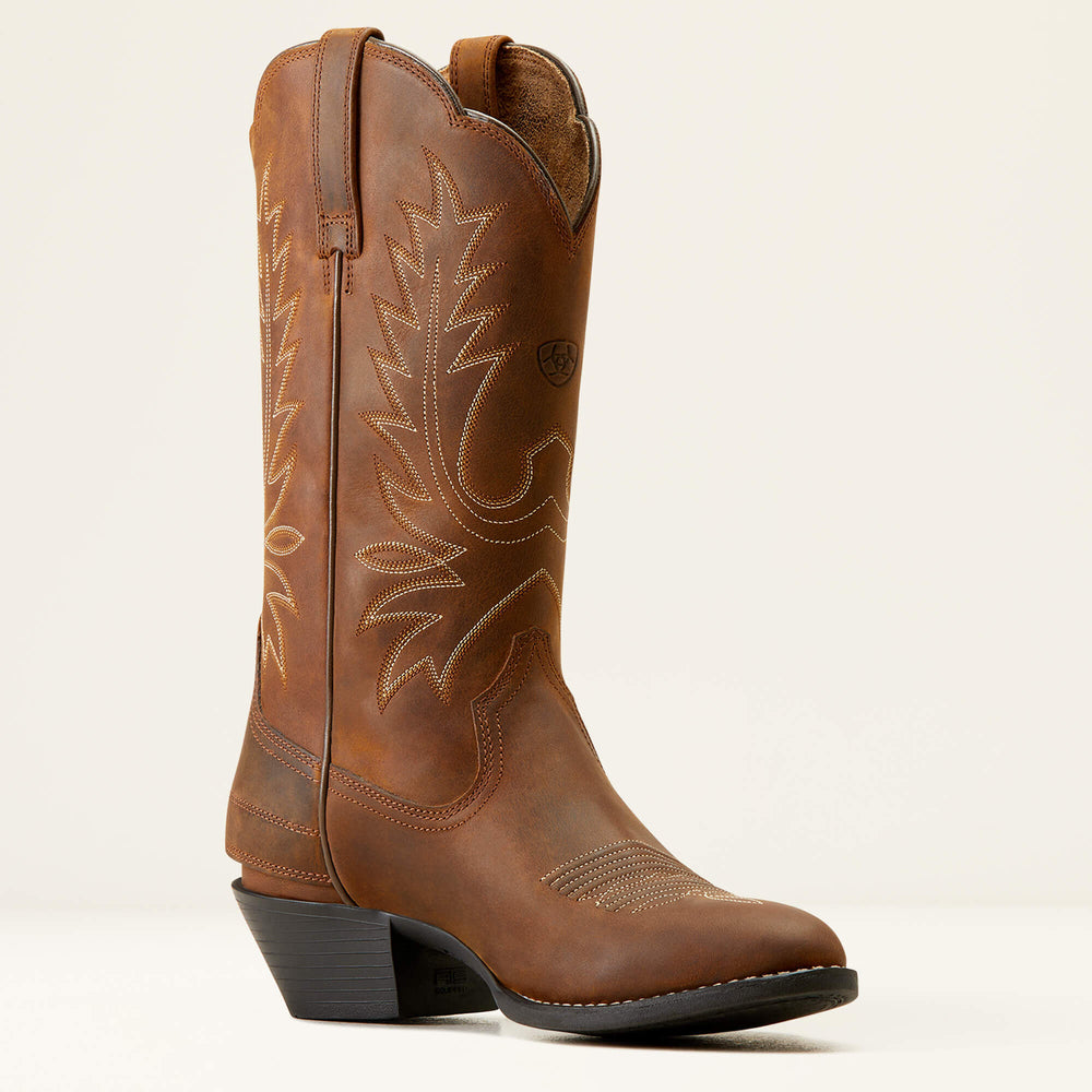 Ariat Heritage R Toe EZ Zip Western Boot Discount