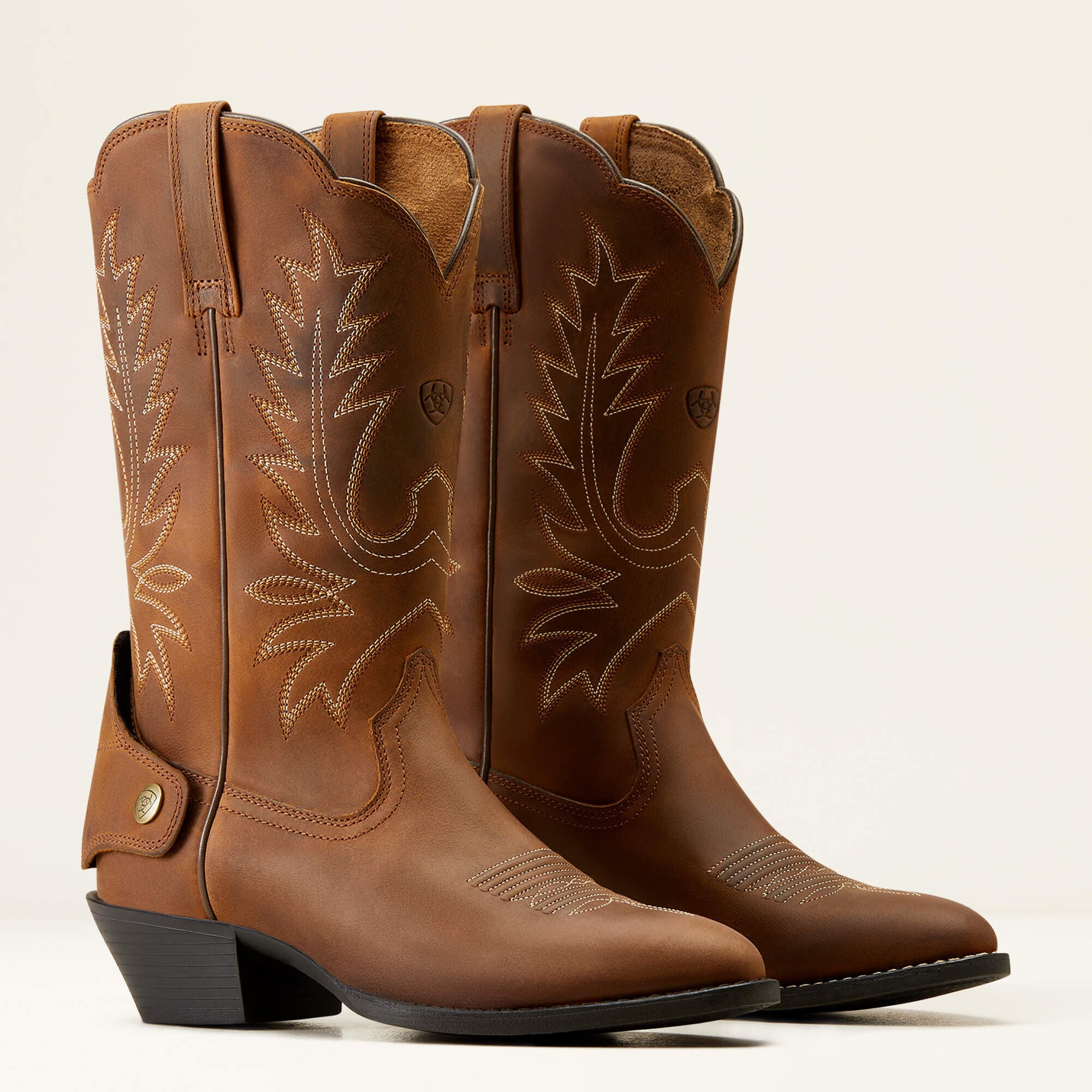 Ariat Heritage R Toe EZ Zip Western Boot Discount