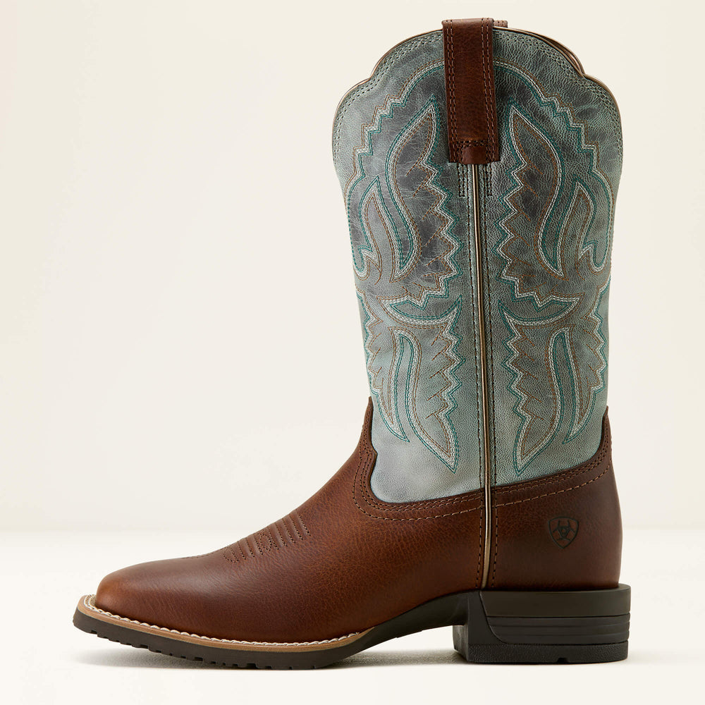 Ariat Hybrid Ranchwork Wide Square Toe Western Boot Outlet