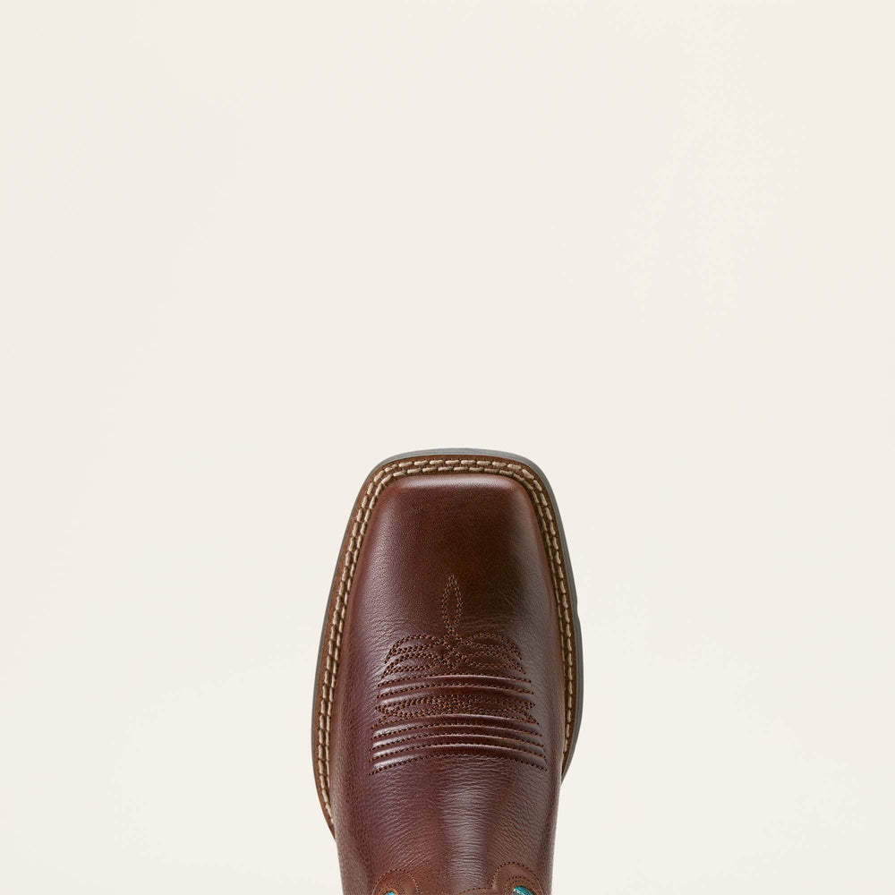 Ariat Round Up Filly Wide Square Toe Western Boot For Sale