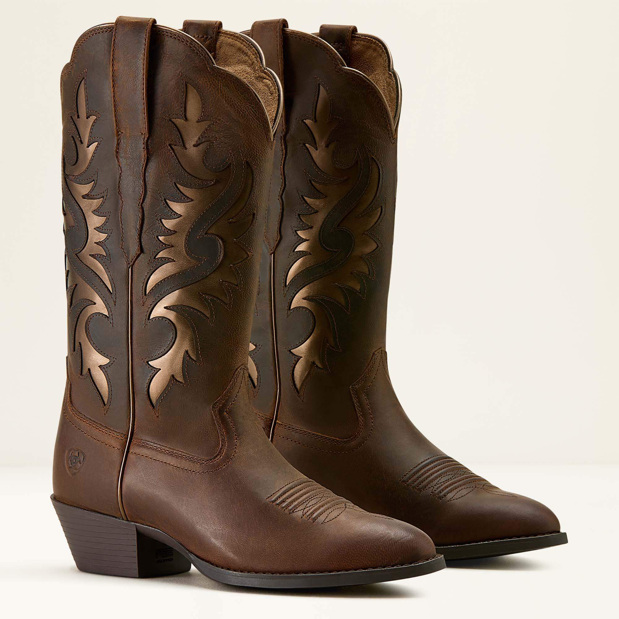 Ariat Heritage Retro R Toe Western Boot Sale
