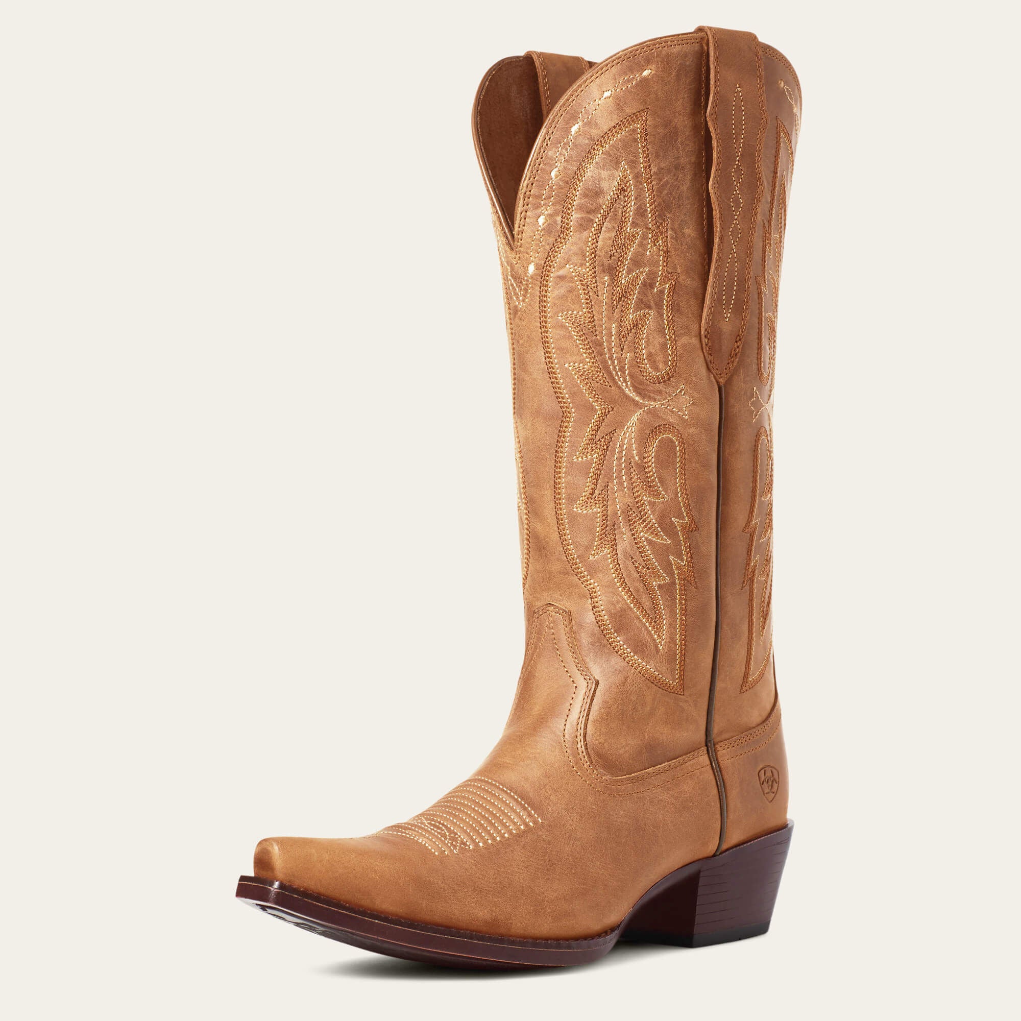 Ariat Heritage X Toe Elastic Wide Calf Western Boot For Sale