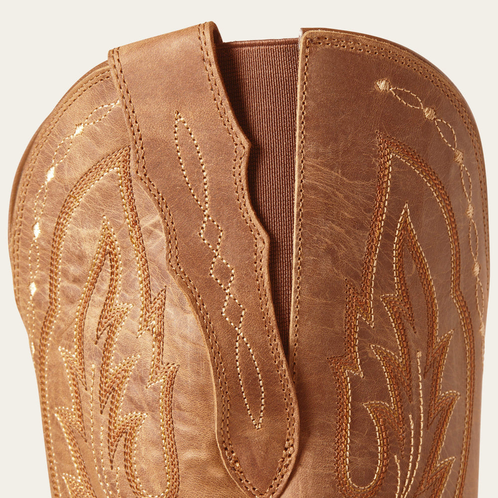 Ariat Heritage X Toe Elastic Wide Calf Western Boot For Sale