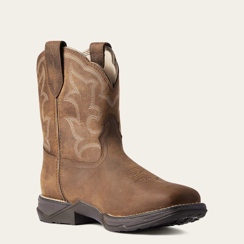 Ariat Anthem Shortie II Waterproof Square Toe Western Boot Discount