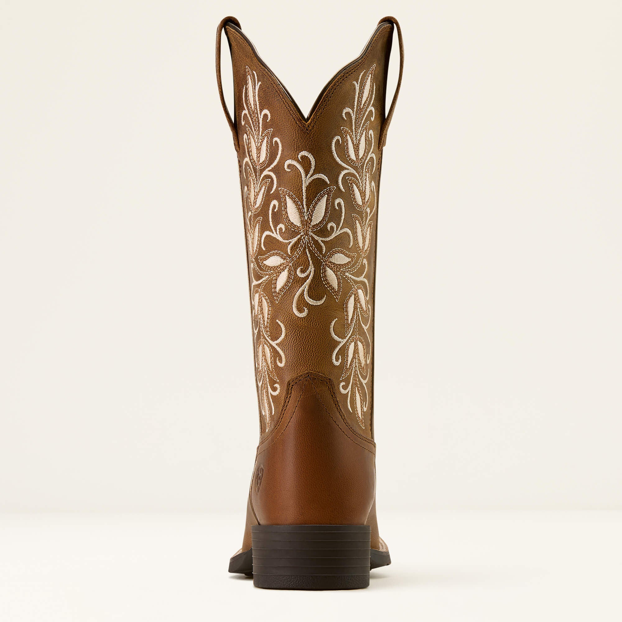 Ariat Round Up Holly Wide Square Toe Western Boot Sale