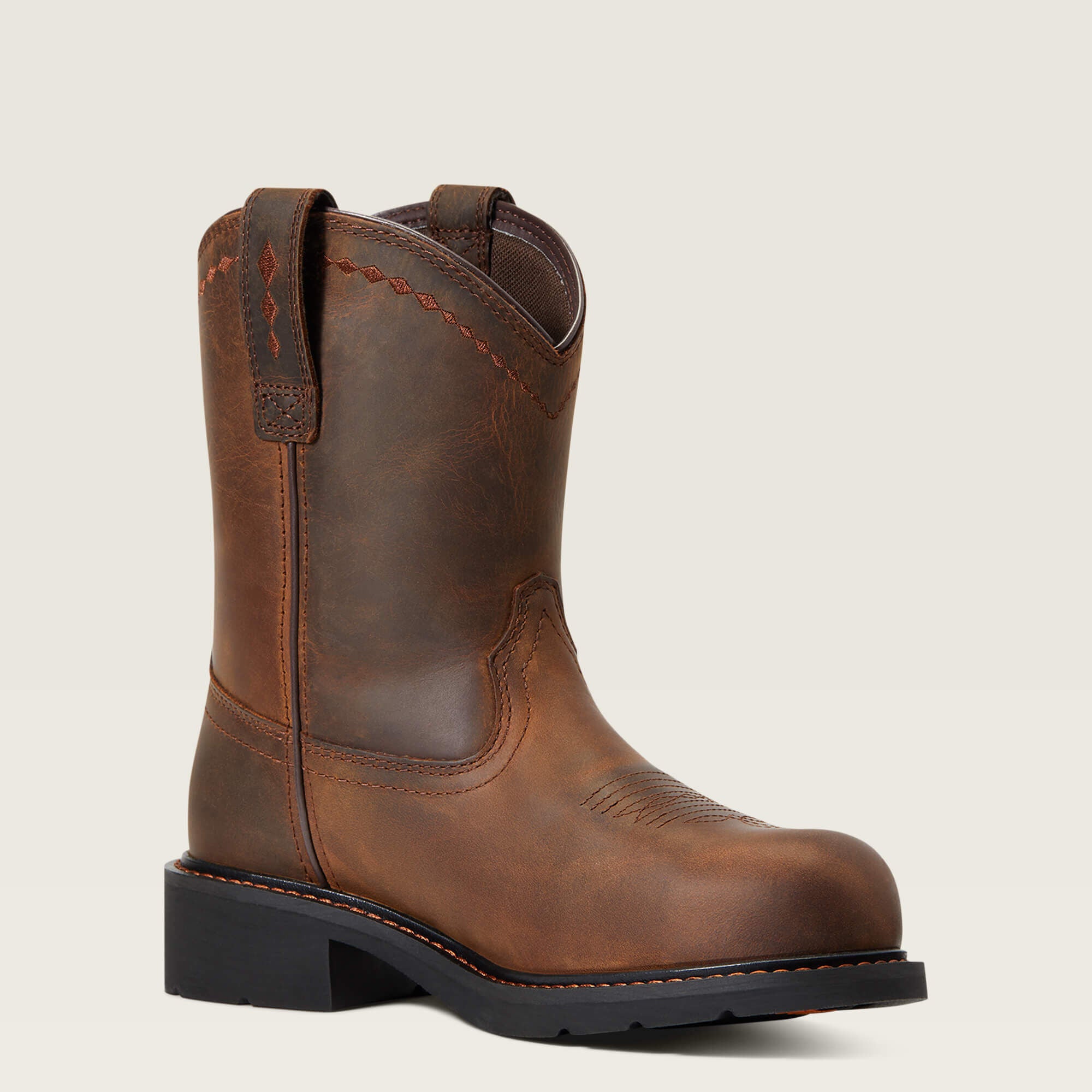 Ariat Fatbaby Work Pull-On Steel Toe Work Boot For Sale