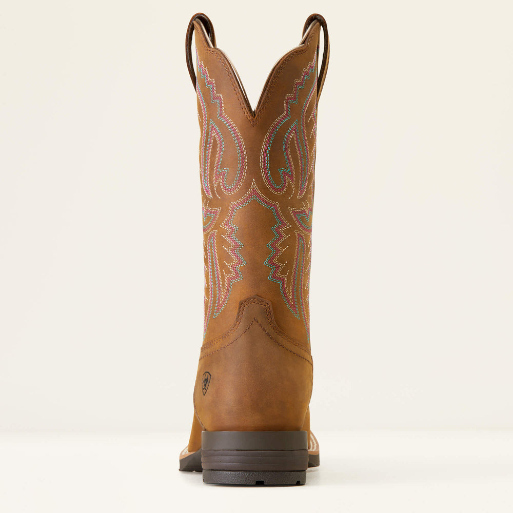Ariat Hybrid Ranchwork Wide Square Toe Western Boot Discount