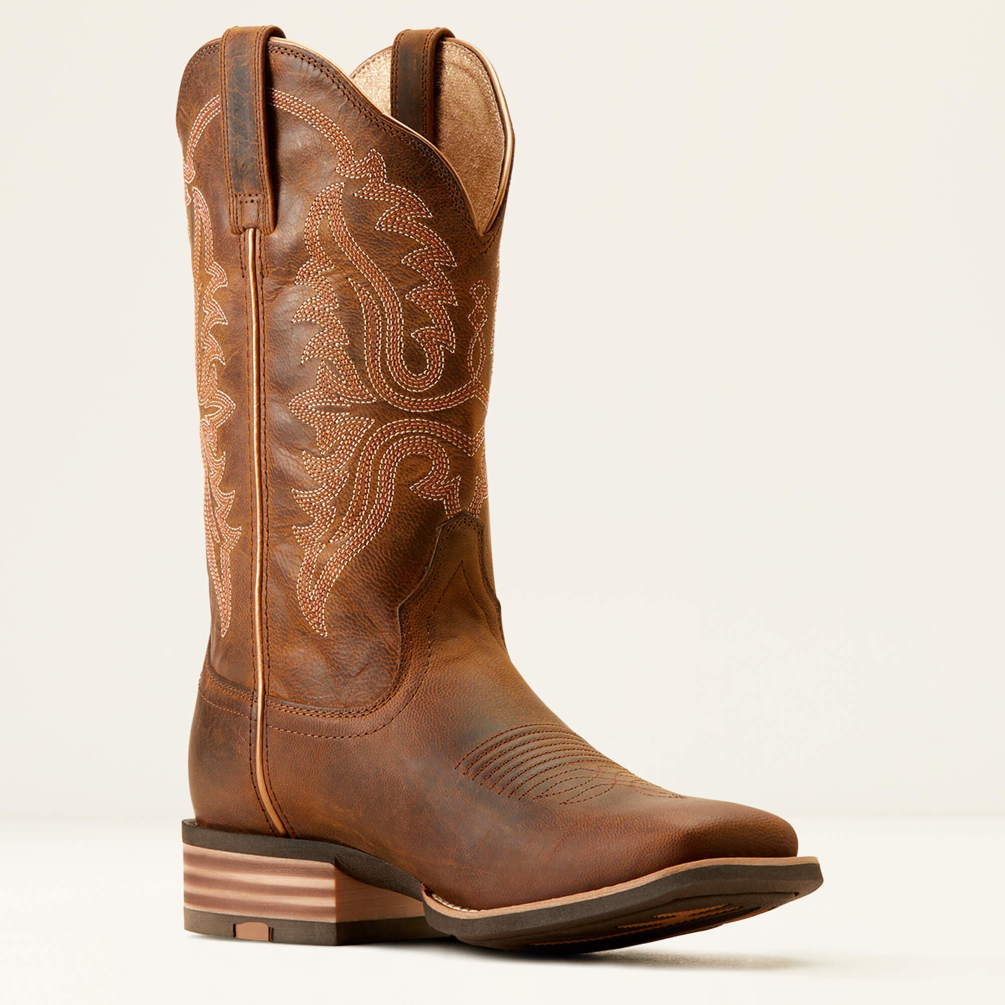 Ariat Olena Wide Square Toe Western Boot Outlet