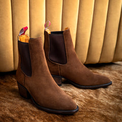 Ariat Bench Made Eleanor Almond Toe Chelsea Boot Discount