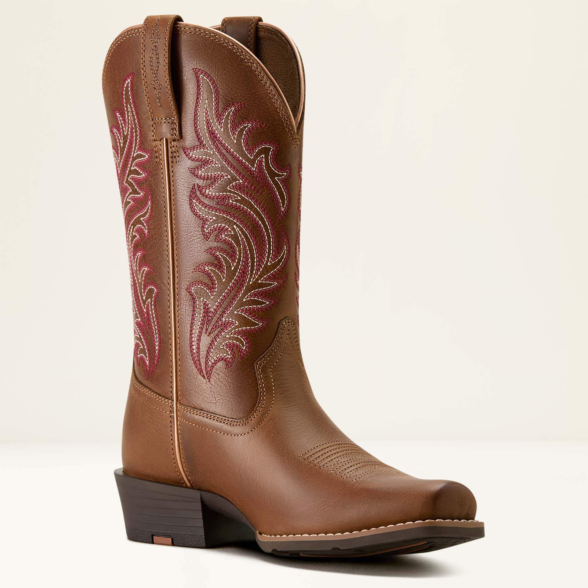 Ariat Round Up Narrow Cutter Toe Western Boot On Sale