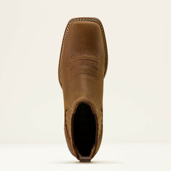 Ariat Booker Chelsea Wide Square Toe Western Boot Outlet