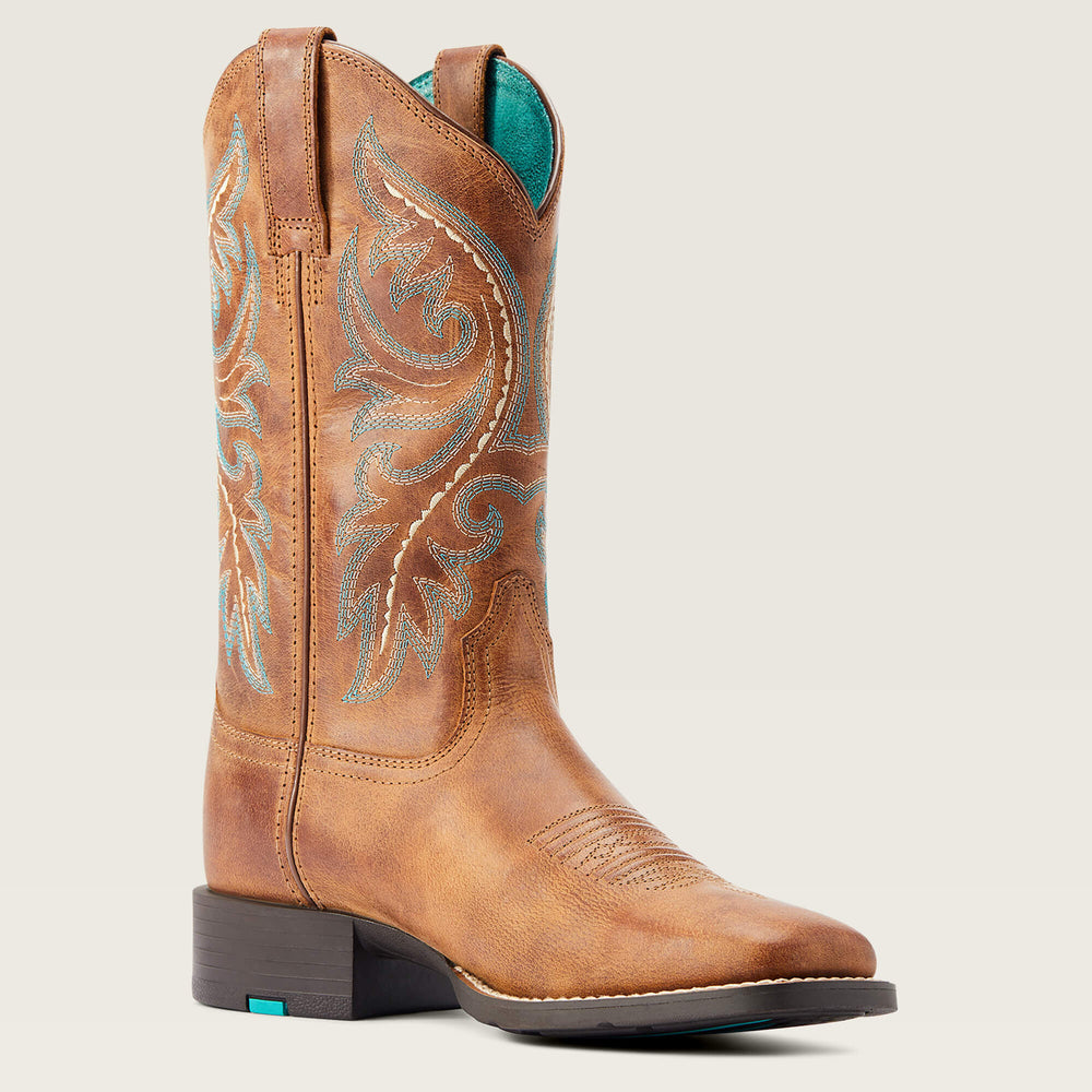 Ariat Round Up Back Zip Western Boot Sale