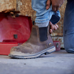 Ariat Riveter Chelsea CSA Waterproof Composite Toe Work Boot Outlet