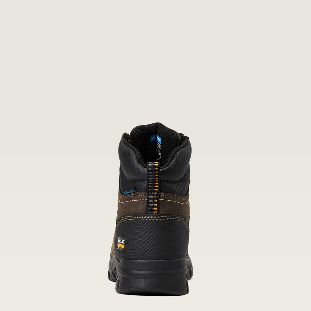 Ariat Treadfast 6" Waterproof Steel Toe Work Boot Discount